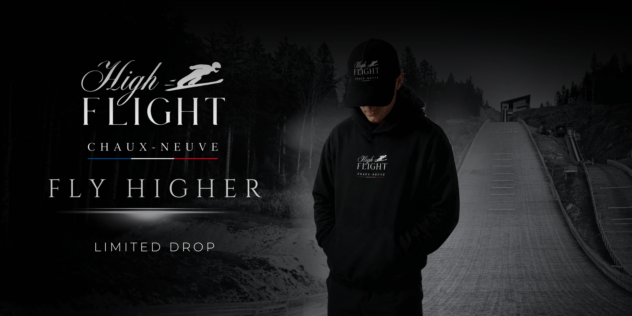 High Flight Chaux-Neuve streetwear inspired by ski jumping