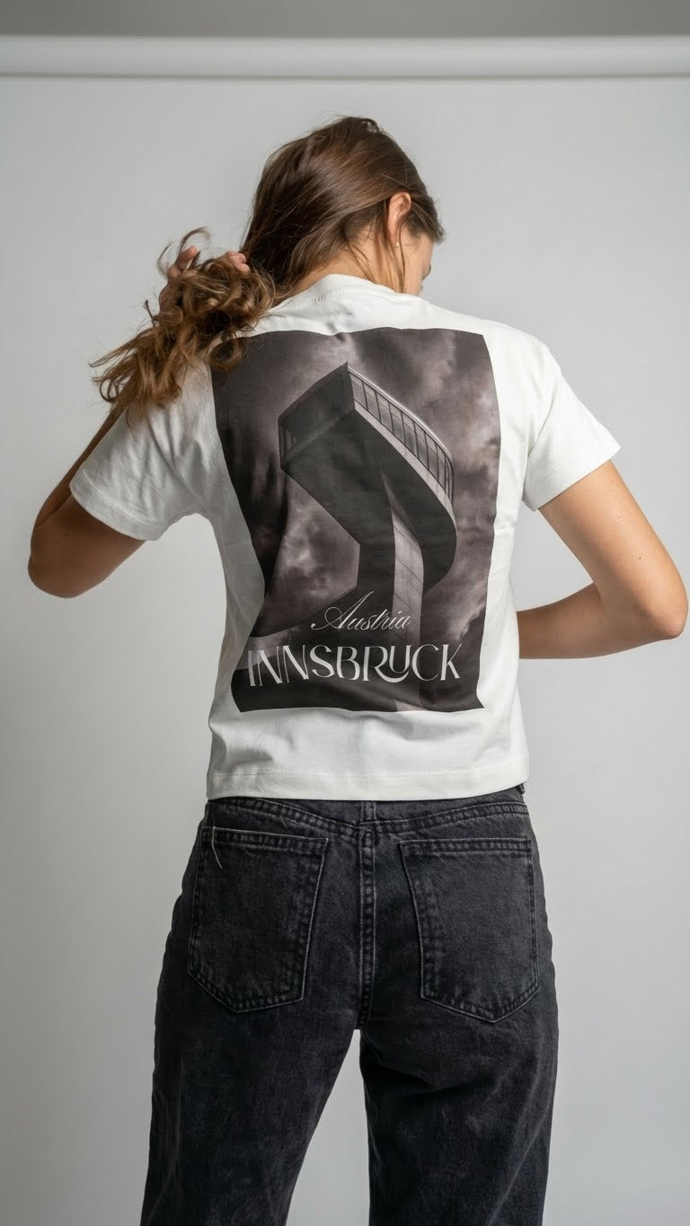 Bischofshofen White Women Tee